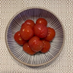 さっぱり常備菜☆プチトマトの和風マリネ